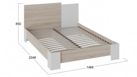Кровать без ПМ «Сэнди» Тип 1 (без подъемного механизма) в Олёкминске - olyokminsk.katalogmebeli.com | фото 4