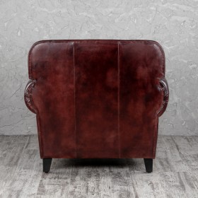 Кресло кожаное Элегант (Бордовый) в Олёкминске - olyokminsk.katalogmebeli.com | фото 5