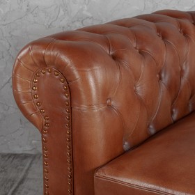 Кресло кожаное Лофт Честер (кожа) в Олёкминске - olyokminsk.katalogmebeli.com | фото 3