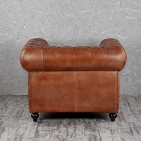 Кресло кожаное Лофт Честер (кожа) в Олёкминске - olyokminsk.katalogmebeli.com | фото 7