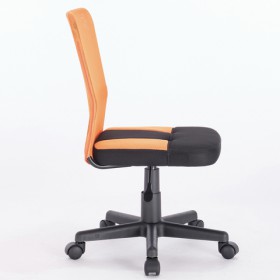 Кресло компактное BRABIX Smart MG-313 (черный, оранжевый) в Олёкминске - olyokminsk.katalogmebeli.com | фото 2