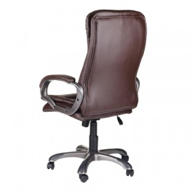 Кресло офисное BRABIX Omega EX-589 (коричневое) в Олёкминске - olyokminsk.katalogmebeli.com | фото 3