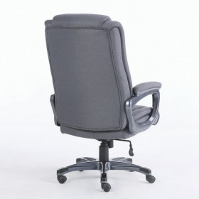 Кресло офисное BRABIX Solid HD-005 (серое) в Олёкминске - olyokminsk.katalogmebeli.com | фото 4