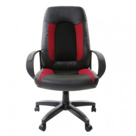 Кресло офисное BRABIX Strike EX-525 (черно-красный) в Олёкминске - olyokminsk.katalogmebeli.com | фото 2