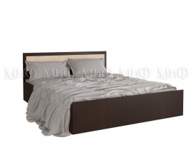 Кровать 1,4 Фиеста (Венге/Дуб беленый) в Олёкминске - olyokminsk.katalogmebeli.com | фото