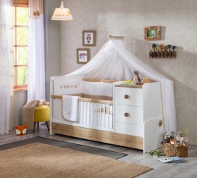 NATURA BABY Детская кровать-трансформер 2 20.31.1016.00 в Олёкминске - olyokminsk.katalogmebeli.com | фото