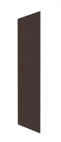 Панель торцевая ПН/ПНЯ М Квадро (для пеналов) Шоколад кожа в Олёкминске - olyokminsk.katalogmebeli.com | фото