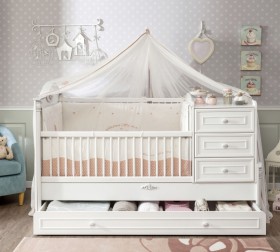 ROMANTIC BABY Детская кровать-трансформер 20.21.1015.00 в Олёкминске - olyokminsk.katalogmebeli.com | фото 3