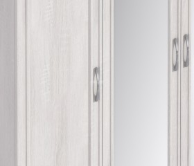 Шкаф 4-х дверный СБ-2389 Флоренция (Дуб Сонома Белый) в Олёкминске - olyokminsk.katalogmebeli.com | фото 2
