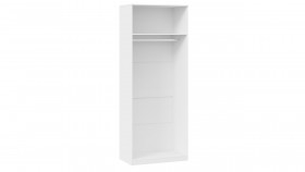 Шкаф для одежды «Агата» исп. 2 Белый в Олёкминске - olyokminsk.katalogmebeli.com | фото 3