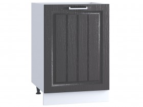 Шкаф нижний 500, ШН 500 (Клен серый/корпус белый) в Олёкминске - olyokminsk.katalogmebeli.com | фото