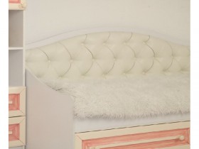 Алиса Кровать 0.8 (белый/крем) в Олёкминске - olyokminsk.katalogmebeli.com | фото 3