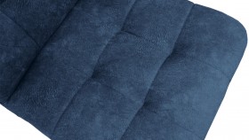 Стул «Аспен» К1С Черный муар/Микровелюр Wellmart Blue в Олёкминске - olyokminsk.katalogmebeli.com | фото 3