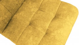 Стул «Аспен» К1С Черный муар/Микровелюр Wellmart Yellow в Олёкминске - olyokminsk.katalogmebeli.com | фото 3