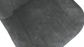 Стул «Марвел» К1С Исп. 2 Черный муар/Микровелюр Wellmart Graphite в Олёкминске - olyokminsk.katalogmebeli.com | фото 3