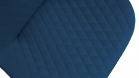 Стул «Оливер» К1С Черный муар/Велюр Confetti Blue в Олёкминске - olyokminsk.katalogmebeli.com | фото 3