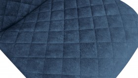 Стул «Ричи» К3 Черный муар/Микровелюр Wellmart Blue в Олёкминске - olyokminsk.katalogmebeli.com | фото 3