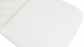 Стул «Шерри» К1С Черный муар/Кож зам Polo White в Олёкминске - olyokminsk.katalogmebeli.com | фото 3
