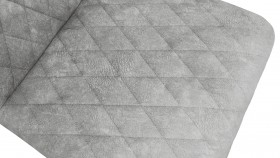 Стул «Стенли» К1С Черный муар/Микровелюр Wellmart Silver в Олёкминске - olyokminsk.katalogmebeli.com | фото 3