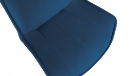 Стул «Тейлор» К3 Исп. 2 Белый/Велюр Confetti Blue в Олёкминске - olyokminsk.katalogmebeli.com | фото 3